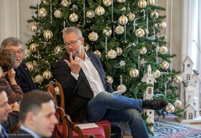 VI debata historyków w Belwederze. Fot. Marcin Jurkiewicz (IPN)