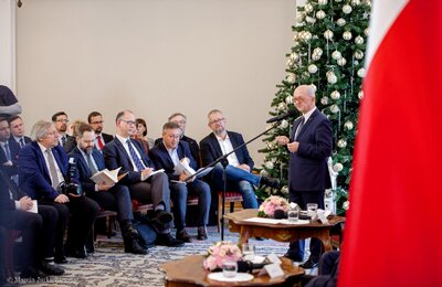 VI debata historyków w Belwederze. Fot. Marcin Jurkiewicz (IPN)