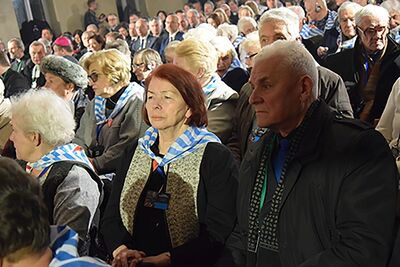 Obchody 73. rocznicy wyzwolenia niemieckiego obozu Auschwitz. Fot. Maciej Foks (IPN)