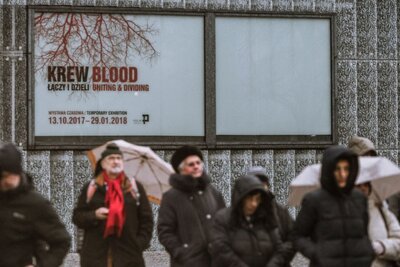 Uroczystości pod pomnikiem Bohaterów Getta w Warszawie – 29 stycznia 2018. Fot. Sławomir Kasper (IPN)