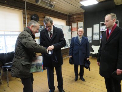 Wizyta delegacji Instytutu Pamięci Narodowej w Mińsku – Pracownia Historyczna, 29 stycznia 2018