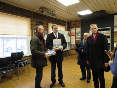 Wizyta delegacji Instytutu Pamięci Narodowej w Mińsku – Pracownia Historyczna, 29 stycznia 2018