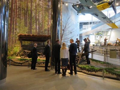 Wizyta delegacji Instytutu Pamięci Narodowej w Mińsku – zwiedzanie Muzeum Wielkiej Wojny Ojczyźnianej