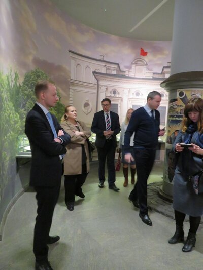 Wizyta delegacji Instytutu Pamięci Narodowej w Mińsku – zwiedzanie Muzeum Wielkiej Wojny Ojczyźnianej