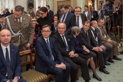 Wręczenie not identyfikacyjnych - Warszawa 01.02.2018. Fot. Marcin Jurkiewicz (IPN)