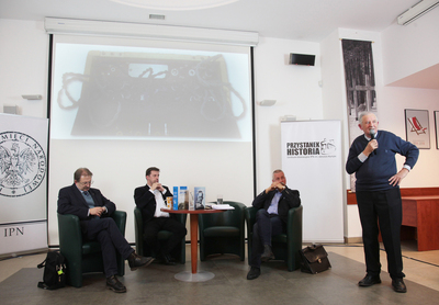 Spotkanie z cyklu „Tajemnice wywiadu”. Fot. P. .Życieński (IPN)