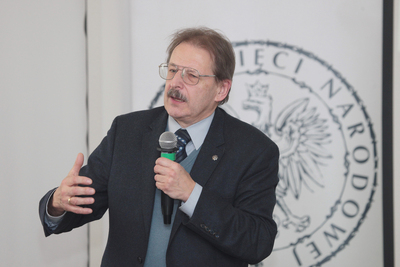 Spotkanie z cyklu „Tajemnice wywiadu”. Fot. P. .Życieński (IPN)