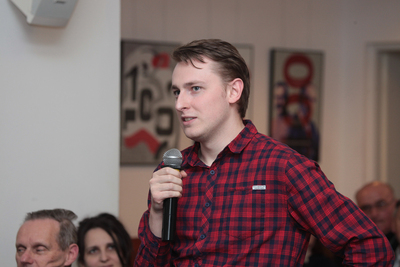 Spotkanie z cyklu „Tajemnice wywiadu”. Fot. P. .Życieński (IPN)