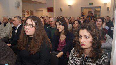 Dyskusja wokół publikacji Witolda Bagieńskiego „Wywiad cywilny Polski Ludowej w latach 1945–1961” – Warszawa, 8 lutego 2018. Fot. Aleksandra Wierzchowska (IPN)