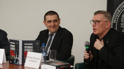 Dyskusja wokół publikacji Witolda Bagieńskiego „Wywiad cywilny Polski Ludowej w latach 1945–1961” – Warszawa, 8 lutego 2018. Fot. Aleksandra Wierzchowska (IPN)