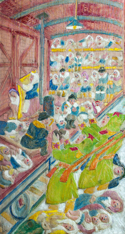 Stanisław Kulon, fragment wystawy „Droga Krzyżowa III”