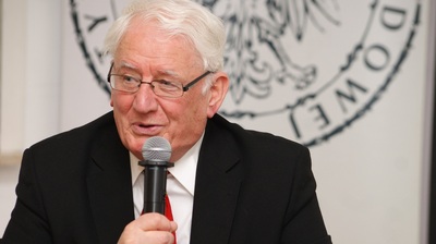 Spotkanie z cyklu „Bohaterowie zapomniani, niezłomni, niepodlegli” – Warszawa, 19 lutego 2018. Krzysztof Wyszkowski