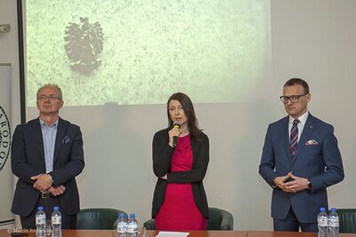 Prezentacja wirtualnego projektu IPN „Mapa Miejsc Pamięci Narodowej” – Warszawa, 26 lutego 2018. Fot. Marcin Jurkiewicz (IPN)