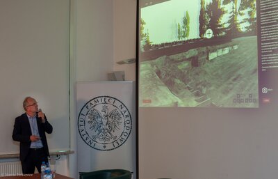 Prezentacja wirtualnego projektu IPN „Mapa Miejsc Pamięci Narodowej” – Warszawa, 26 lutego 2018. Fot. Marcin Jurkiewicz (IPN)