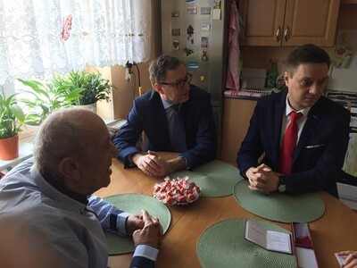 Krzyż Wolności i Solidarności dla Eugeniusza Górskiego – Warszawa, 28 lutego 2018. Fot. Sławomir Starzec (IPN)