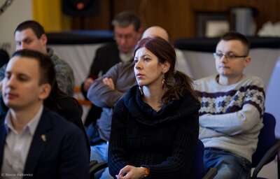 Prezentacja nowych znaczków pocztowych z serii „Ryngrafy Żołnierzy Wyklętych” – 28 lutego 2018. Fot. Marcin Jurkiewicz (IPN)