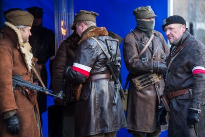 Uroczystość Narodowego Dnia Pamięci Żołnierzy Wyklętych na Rakowieckiej w Warszawie – 1 marca 2018. Fot. Sławomir Kasper