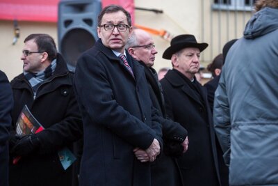 Uroczystość Narodowego Dnia Pamięci Żołnierzy Wyklętych na Rakowieckiej w Warszawie – 1 marca 2018. Fot. Sławomir Kasper