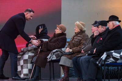 Uroczystość Narodowego Dnia Pamięci Żołnierzy Wyklętych na Rakowieckiej w Warszawie – 1 marca 2018. Fot. Sławomir Kasper