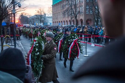 Uroczystość Narodowego Dnia Pamięci Żołnierzy Wyklętych na Rakowieckiej w Warszawie – 1 marca 2018. Fot. Sławomir Kasper