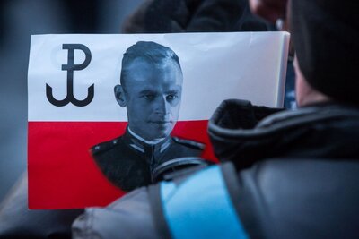 Uroczystość Narodowego Dnia Pamięci Żołnierzy Wyklętych na Rakowieckiej w Warszawie – 1 marca 2018. Fot. Sławomir Kasper