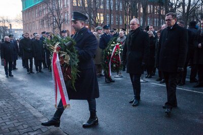 Uroczystość Narodowego Dnia Pamięci Żołnierzy Wyklętych na Rakowieckiej w Warszawie – 1 marca 2018. Fot. Sławomir Kasper
