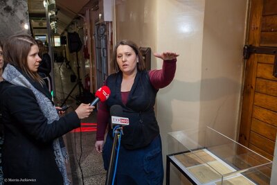 Wystawa „Dowody zbrodni” – Warszawa, 28 lutego 2018. Fot. Marcin Jurkiewicz (IPN)