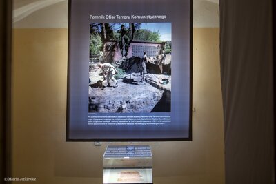 Wystawa „Dowody zbrodni” – Warszawa, 28 lutego 2018. Fot. Marcin Jurkiewicz (IPN)