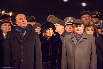 Uroczystość Narodowego Dnia Pamięci Żołnierzy Wyklętych na placu Piłsudskiego – Warszawa 1 marca 2018. Fot. Marcin Jurkiewicz (IPN)