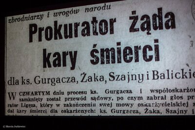 Pokaz filmu „Gurgacz. Za Boga i Ojczyznę” – Warszawa, 2 marca 2018. Fot. Marcin Jurkiewicz (IPN)