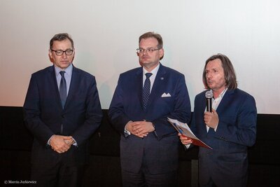 Pokaz filmu „Gurgacz. Za Boga i Ojczyznę” – Warszawa, 2 marca 2018. Fot. Marcin Jurkiewicz (IPN)