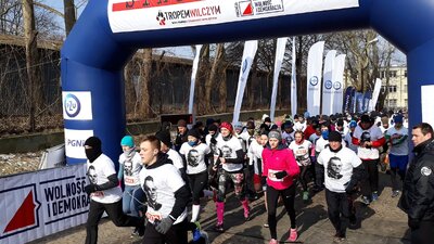 Bieg Tropem Wilczym w Warszawie – 4 marca 2018. Fot. Marcin Jurkiewicz (IPN)