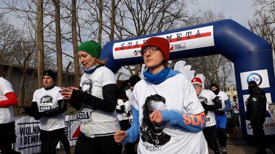 Bieg Tropem Wilczym w Warszawie – 4 marca 2018. Fot. Marcin Jurkiewicz (IPN)