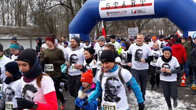 Bieg Tropem Wilczym w Warszawie – 4 marca 2018. Fot. Marcin Jurkiewicz (IPN)