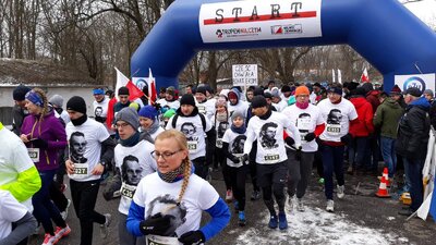 Bieg Tropem Wilczym w Warszawie – 4 marca 2018. Fot. Marcin Jurkiewicz (IPN)