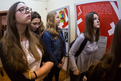 Otwarcie wystawy „Prawdy Polaków. Manifestacja odwagi i wiary” – Opole, 5 marca 2018. Fot. Sławomir Kasper (IPN)