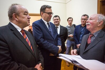 Otwarcie wystawy „Prawdy Polaków. Manifestacja odwagi i wiary” – Opole, 5 marca 2018. Fot. Sławomir Kasper (IPN)