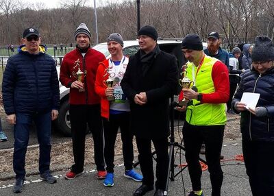 Bieg „Tropem Wilczym” w Nowym Jorku, wręczenie nagród – 4 marca 2018