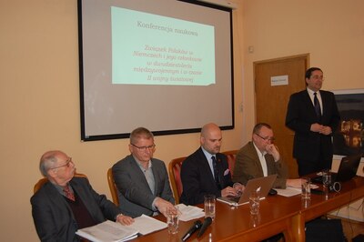 Sesja naukowa „Związek Polaków w Niemczech i jego członkowie w dwudziestoleciu międzywojennym i w czasie drugiej wojny światowej” – Opole, 5 marca 2018. Fot. Barbara Misiewicz (IPN)