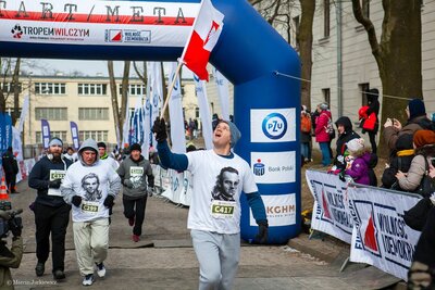 Bieg Tropem Wilczym w Warszawie – 4 marca 2018. Fot. Marcin Jurkiewicz (IPN) #9