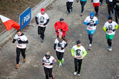 Bieg Tropem Wilczym w Warszawie – 4 marca 2018. Fot. Marcin Jurkiewicz (IPN) #22