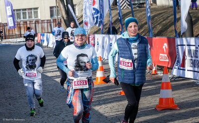 Bieg Tropem Wilczym w Warszawie – 4 marca 2018. Fot. Marcin Jurkiewicz (IPN) #29