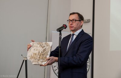 Prezentacja działań edukacyjnych IPN dot. Marca 1968 – Warszawa, 7 marca 2018. Fot. Marcin Jurkiewicz (IPN)