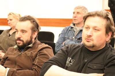 Spotkanie z cyklu „Łączka i inne miejsca poszukiwań” – Warszawa, 7 marca 2018. Fot. Aleksandra Wierzchowska (IPN)