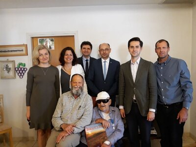 Krzyż Kawalerski Orderu Zasługi RP dla Abrahama Segala