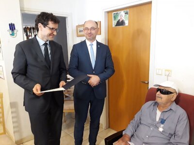 Krzyż Kawalerski Orderu Zasługi RP dla Abrahama Segala