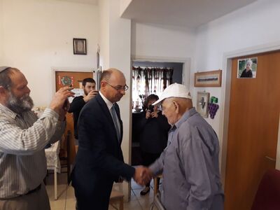 Krzyż Kawalerski Orderu Zasługi RP dla Abrahama Segala