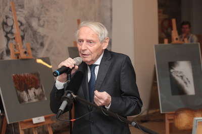 Otwarcie wystawy poświęconej Kazimierzowi i Jerzemu Żebrowskim, Żołnierzom Wyklętym – Warszawa, 12 marca – 7 kwietnia 2018. Fot. P. Życieński (IPN)