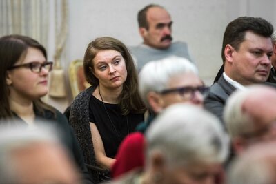 Dyskusja wokół publikacji Andrása Horyego „Martwa Placówka...” – Warszawa, 13 marca 2018. Fot. Sławomir Kasper (IPN)