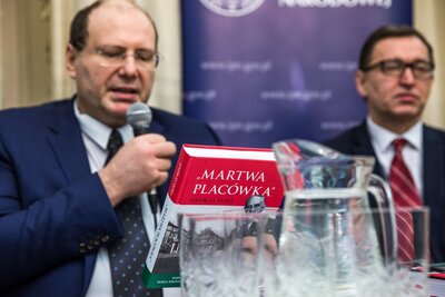 Dyskusja wokół publikacji Andrása Horyego „Martwa Placówka...” – Warszawa, 13 marca 2018. Fot. Sławomir Kasper (IPN)